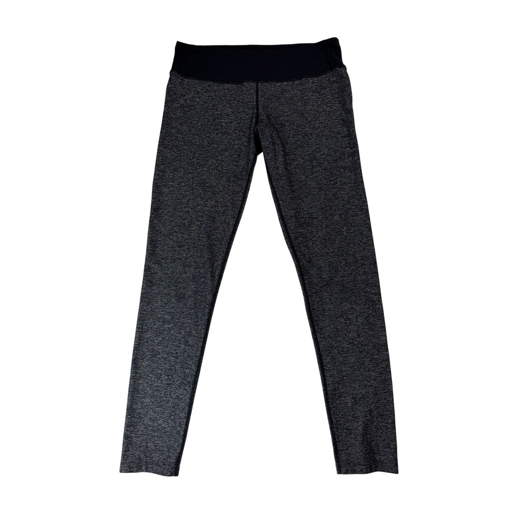 Tuff Athletics Womens Gray Space Dye Yoga Leggings Size Small